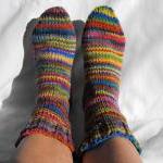 Rainbow Custom Size Womens Sock Socks Sizes 7 8 9..