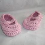 Newborn Baby Pink Mary Jane Shoes