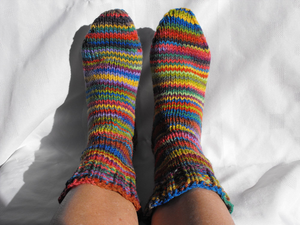 Rainbow Custom Size Womens Sock Socks Sizes 7 8 9 10 11 12 Shoe